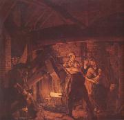 WRIGHT, Joseph The Forge (nn03) china oil painting artist